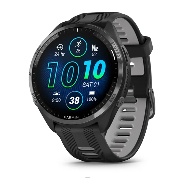 dong-ho-forerunner-965--carbon-gray-dlc-titanium-bezel-with-black-case-and-black/powder-gray-silicone-band