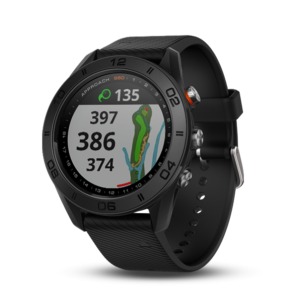 Đồng hồ chơi Golf - Garmin Approach S60 - Black