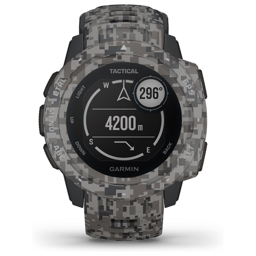 garmin instinct tactical camo graphite