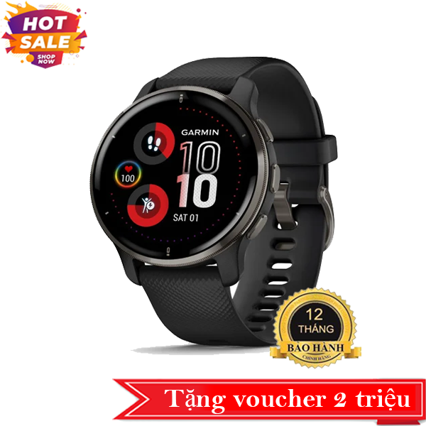 dong-ho-venu-2-plus--slate-stainless-steel-bezel-with-black-case-and-silicone-band