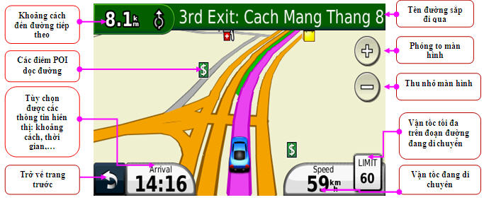 Xem Ban Do_View map_Garmin Nuvi